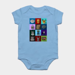 Dark Souls - Flat Helms Baby Bodysuit